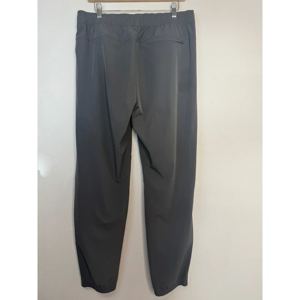 Soybu Men's Focus Balance Flexibility Joggers Gray Elastic Waist L